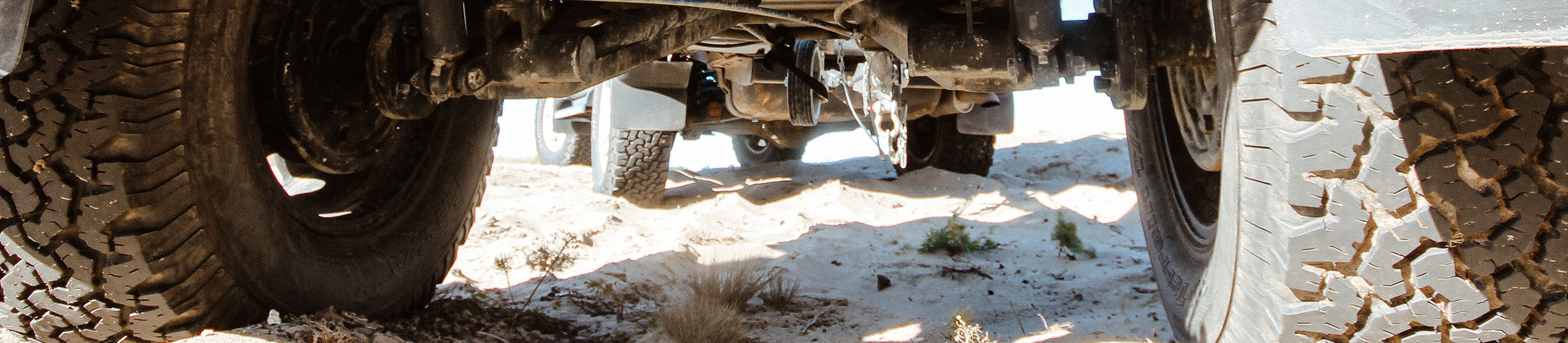 Detailed view of the Daorffo heavy-duty trailer chassis